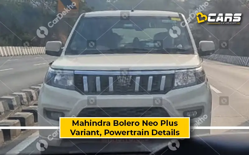 Mahindra Bolero Neo Plus