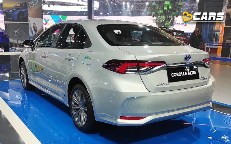 Toyota corolla altis flex fuel hybrid showcased your questions answered