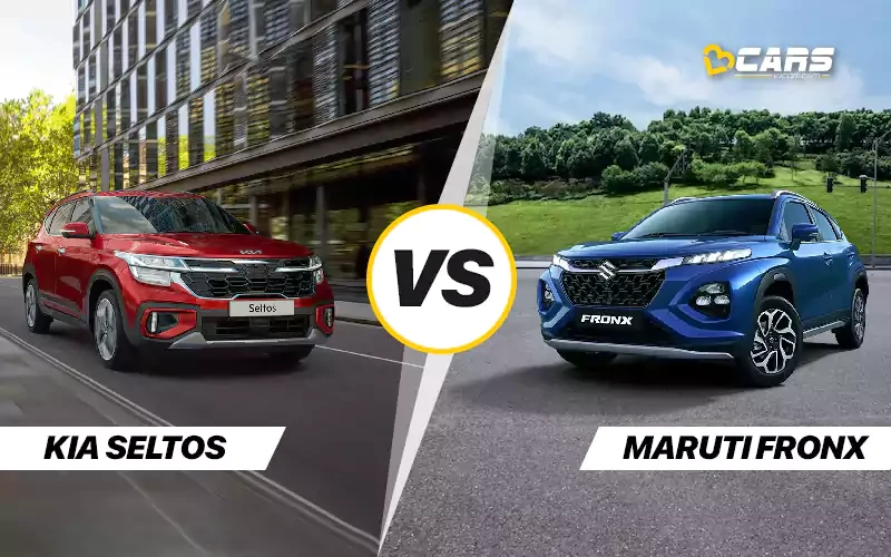 Kia Seltos Vs Maruti Suzuki Fronx Price, Engine Specs & Dimensions Comparison