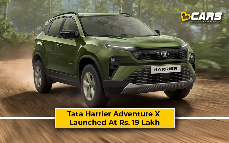 Tata Harrier Adventure X Variants Launched; Variant Lineup Rejigged