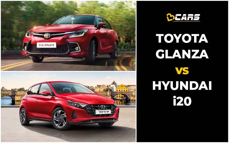 Toyota Glanza Vs Hyundai i20