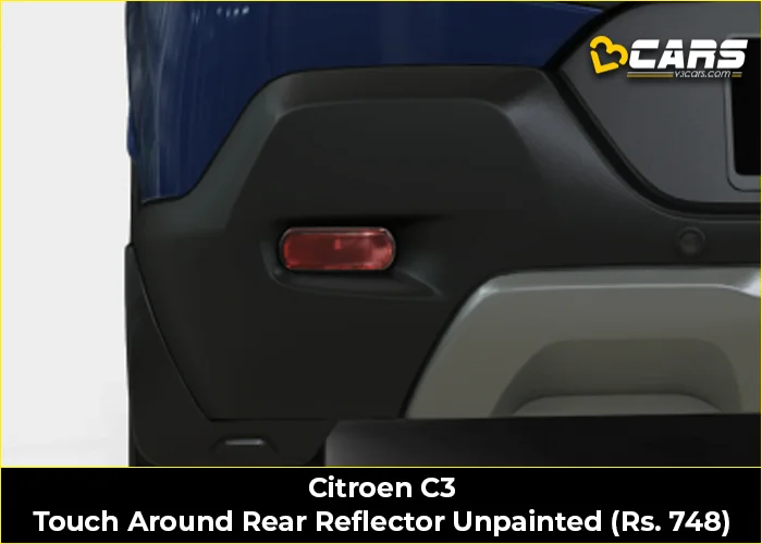 Citroen C3 Touch Around Rear Reflector Unpainted (Rs. 748)