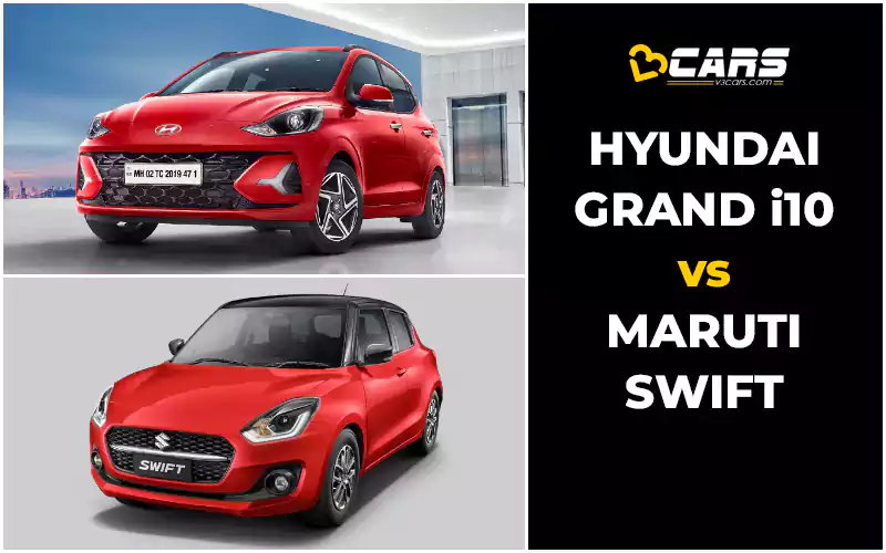 hyundai grand  i10 vs maruti suzuki swift