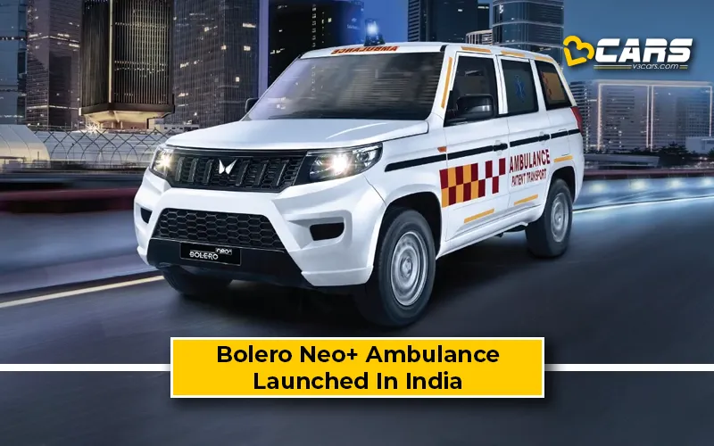 Mahindra Bolero Neo Plus Ambulance