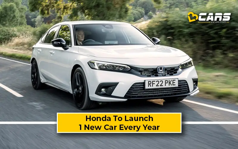  Honda Cars India lanzará un auto nuevo cada año
