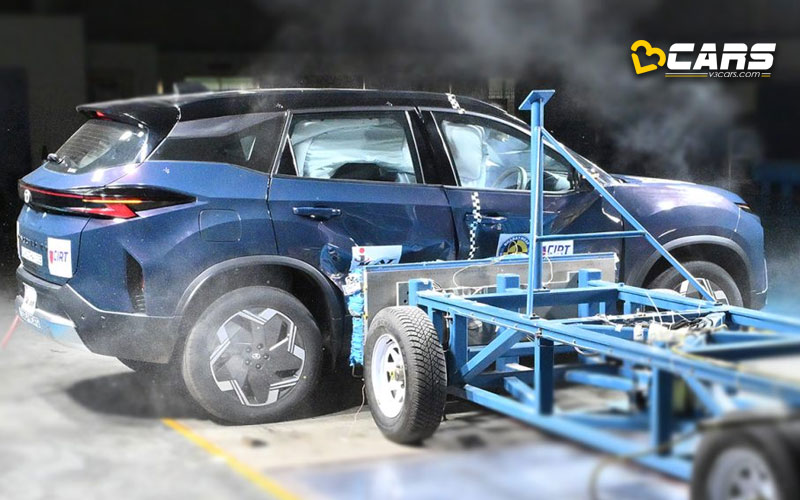 2025 tata harrier ev achieves 5 star bharat ncap rating