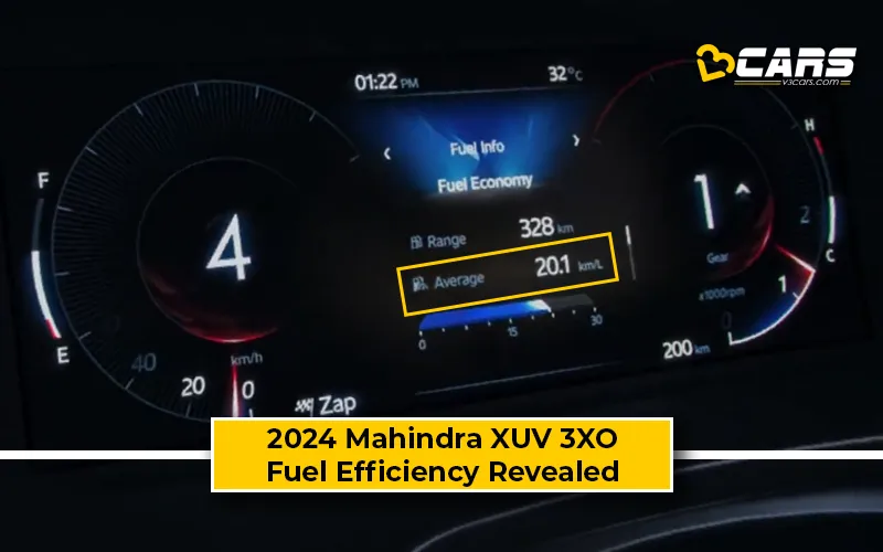 New Mahindra XUV 3XO Fuel Efficiency Revealed – Interiors Teased