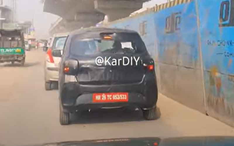 2022 maruti suzuki alto spotted