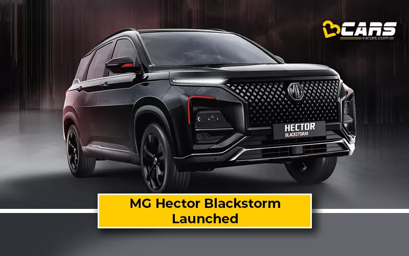 MG Hector Black Storm