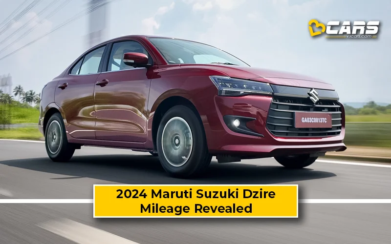 2024 Maruti Suzuki Dzire Mileage