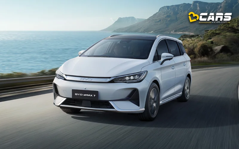 Byd emax7 electric car ev mpv launched india