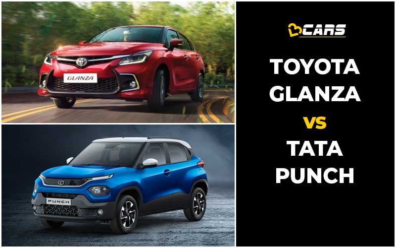 Toyota Glanza Vs Tata Punch