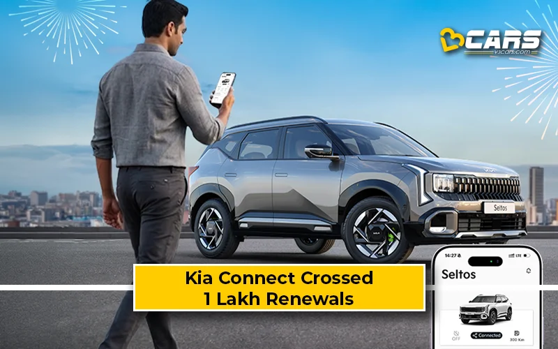 Kia Connect Surpasses 1 Lakh Renewals In India