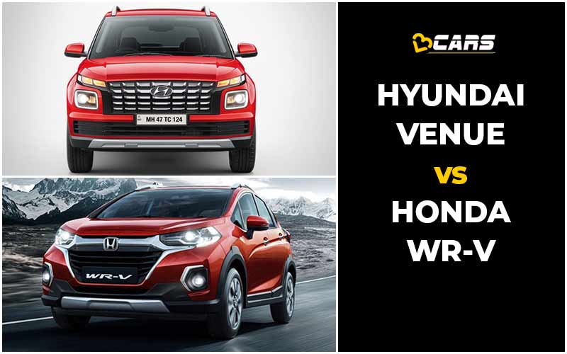 Hyundai Venue Vs Honda WR-V