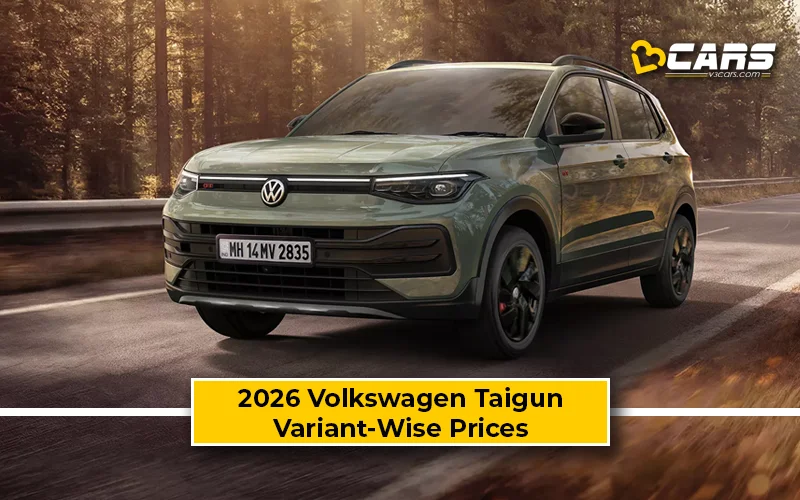 2026 Volkswagen Taigun Variant-Wise Prices Revealed