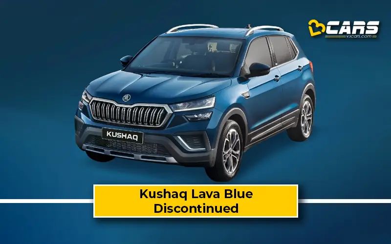 Skoda Kushaq Lava Blue