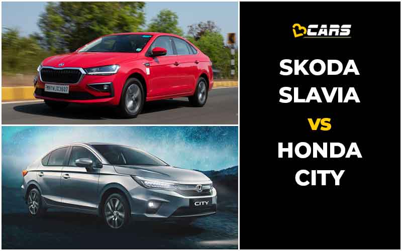 Skoda Slavia Vs Honda City