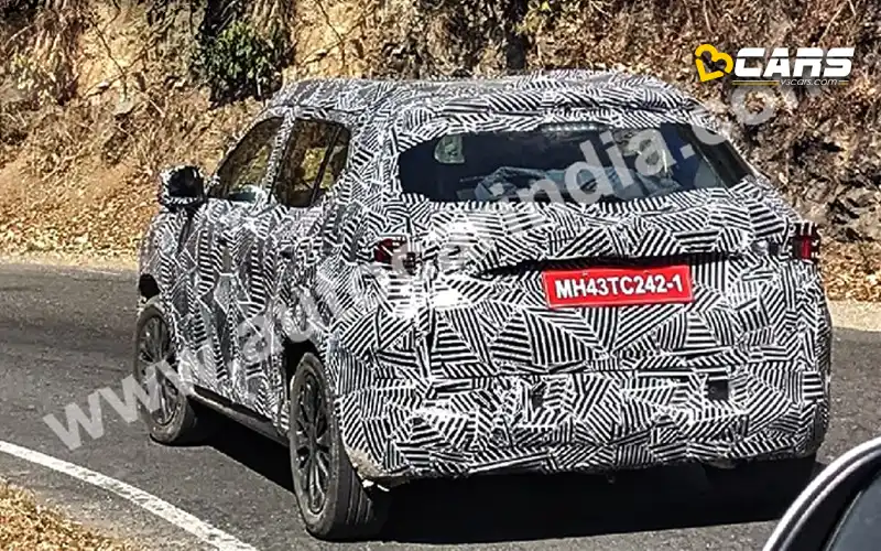 Upcoming honda b2 suv spotted on test