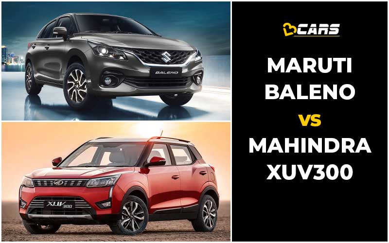 Maruti Baleno vs Mahindra XUV300