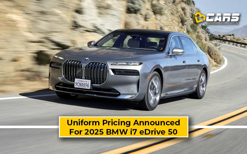 BMW Announce Uniform Pricing Across India For 2025 i7 Electric Sedan