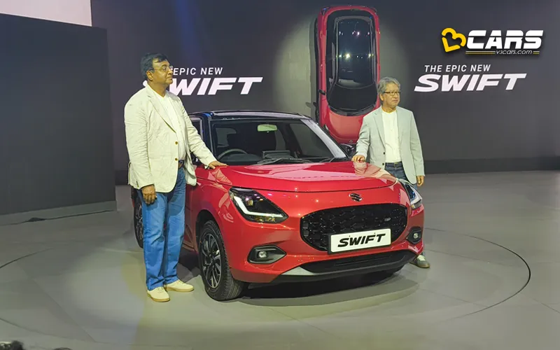 2024 maruti suzuki swift launched at rs 6 49 lakh