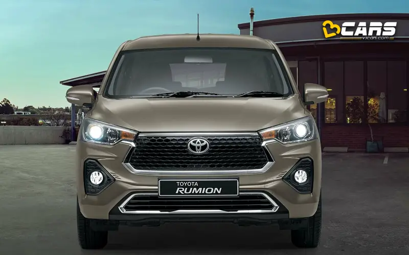 Toyota to launch ertiga based rumion mpv in india rumour
