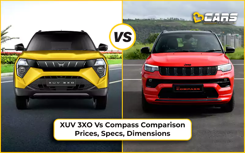 XUV 3XO Vs Compass