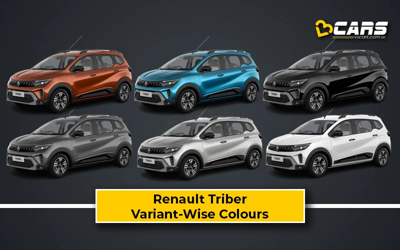 2025 Renault Triber — All Exterior Colour Options (Variant-Wise)