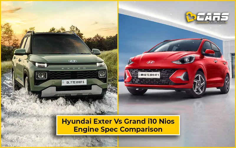 Hyundai Exter Vs Grand i10 Nios
