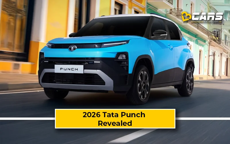 2026 Tata Punch Facelift Revealed Ahead Of January 13 Launch