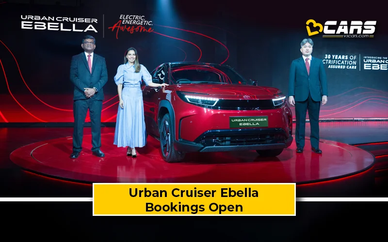 2026 Toyota Urban Cruiser Ebella Unveiled; Bookings Open