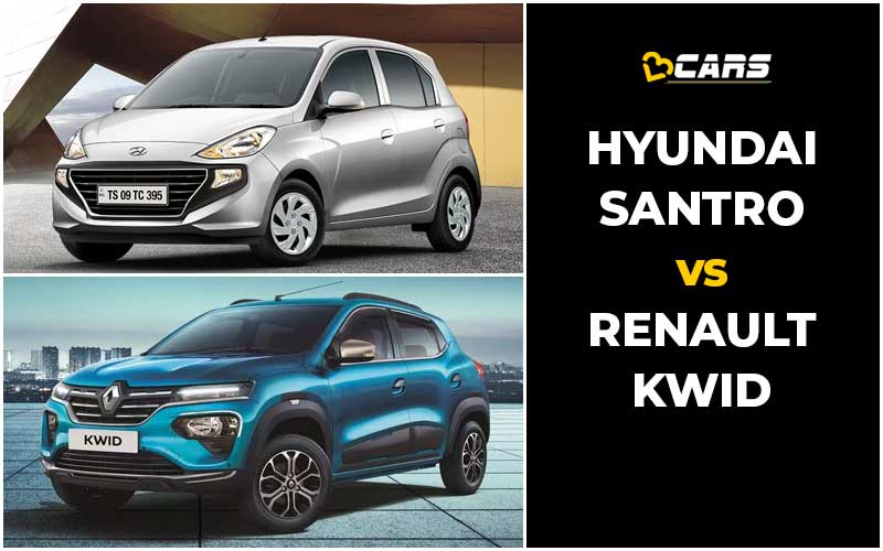 Hyundai Santro Vs Renault Kwid