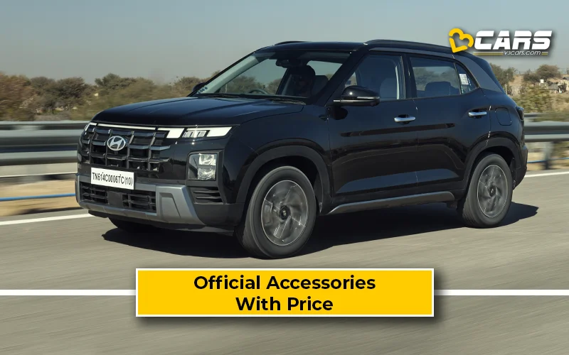 Hyundai Creta Accessories Price List