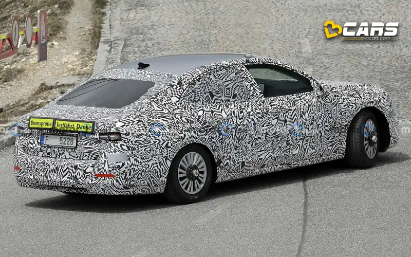 2023 skoda superb sedan spotted on test