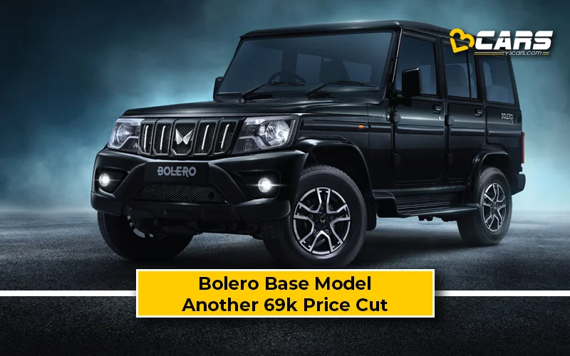 2025 Mahindra Bolero Facelift Launched; Prices Down By Another 69k For Base Model