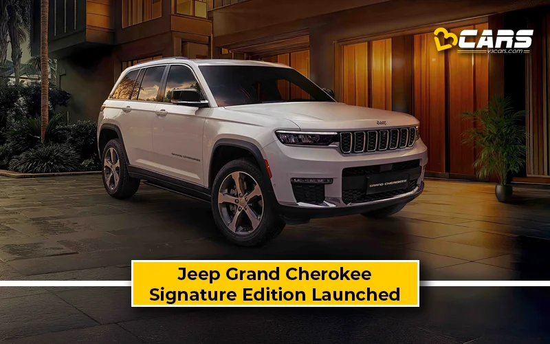 Jeep Grand Cherokee Signature Edition Launched In India
