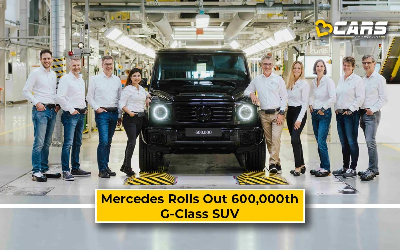 Mercedes-Benz Rolls Out 600,000th G-Class In Graz