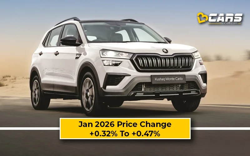 First Spot: Skoda Kushaq 2026 Jan Price Change — Hiked Up To 7k