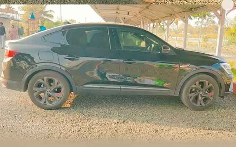 Renault arkana spied again india launch