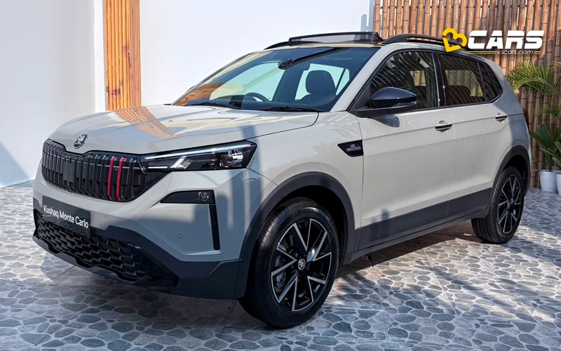 2026 Skoda Kushaq Monte Karlo Exterior Design