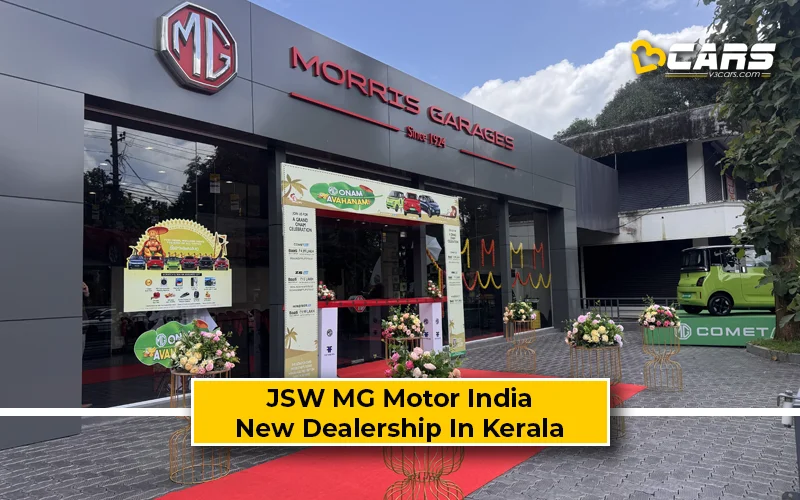JSW MG Motor Open Dealership In Muvattupuzha Kerala