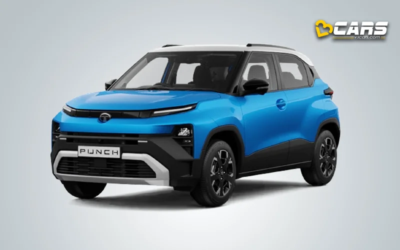 2026 Tata Punch Blue Colour