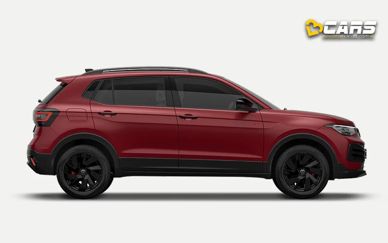 Volkswagen Taigun 2026 red Colour