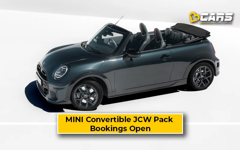 MINI Convertible JCW Pack Bookings Open In India
