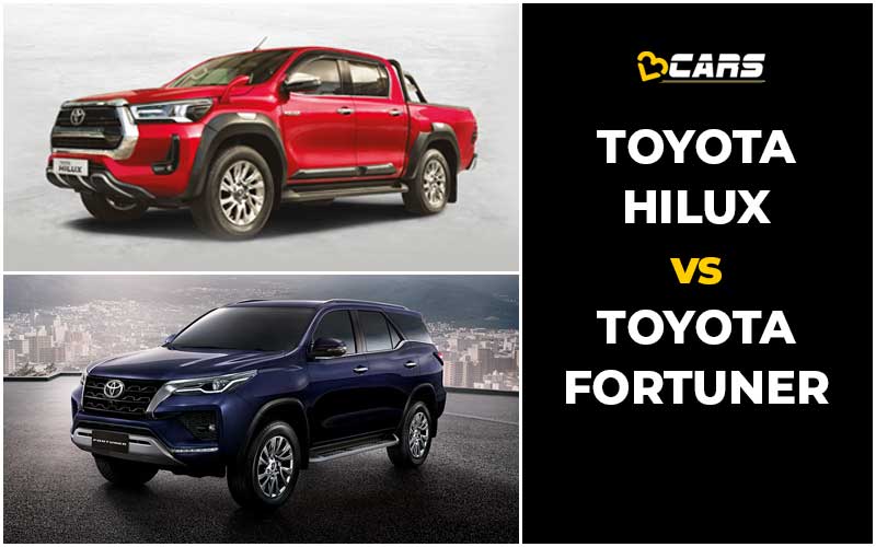 Toyota Hilux Vs Toyota Fortuner