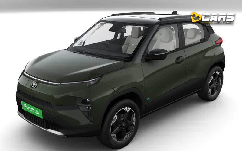 2024 tata punch ev colour options variant wise