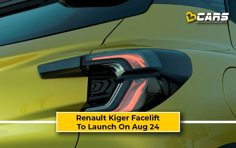 2025 Renault Kiger Facelift Teased; To Launch On August 24
