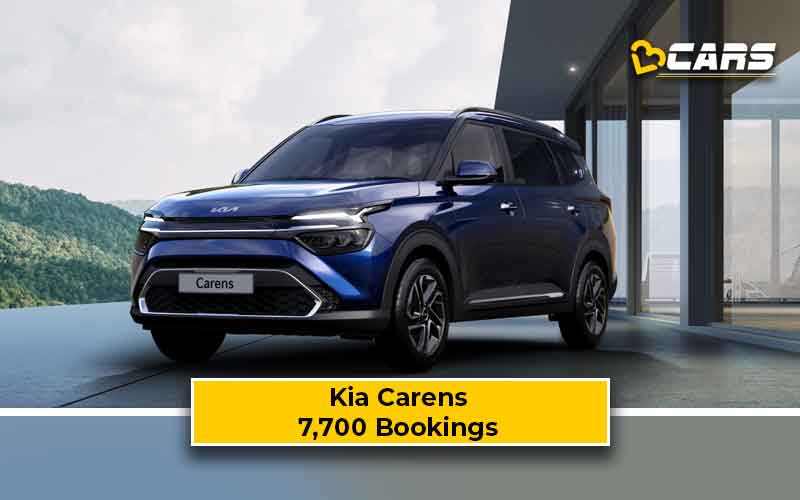Kia Carens Receives More Than 7,700 Bookings On First Day