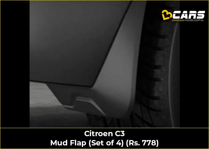 Citroen C3 Mud Flap (Set of 4) (Rs. 778)