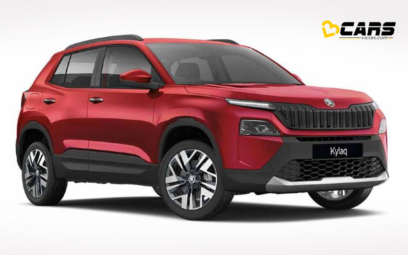 2026 Skoda Kylaq Red Colour